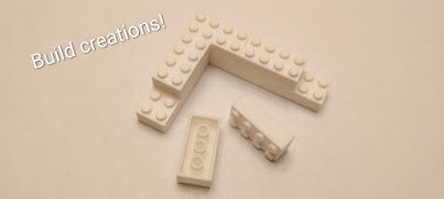 50 2x4 regular size bricks (compatible with leading brands)